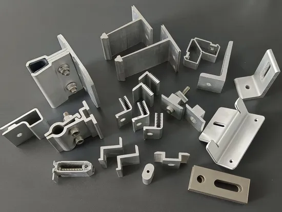 Universal PV Modules Mounting Brackets Ground Solar Panel Rack Solutions