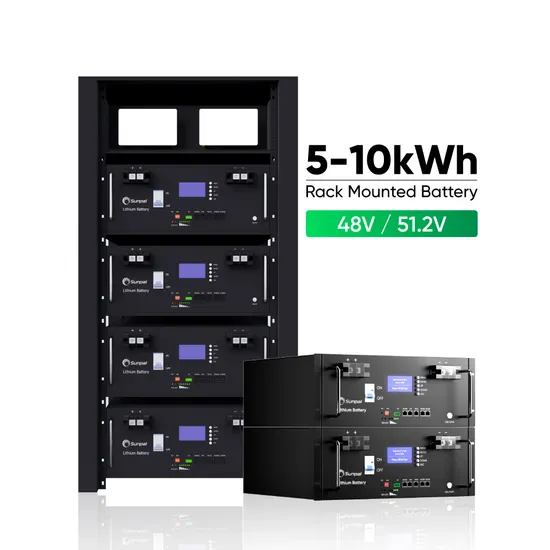 Sunpal LiFePO4 Rack Storage Battery Solar Energy 200ah 51.2V 5kwh 10kwh Solar Lithium Ion Home Battery Module 