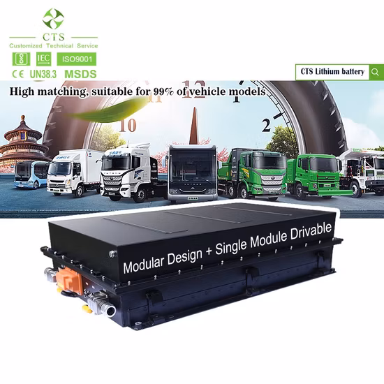 OEM Deep Cycle 614V 100kwh 200kwh LiFePO4 Lithium Battery Module for Electric Vehicle Truck EV Car
