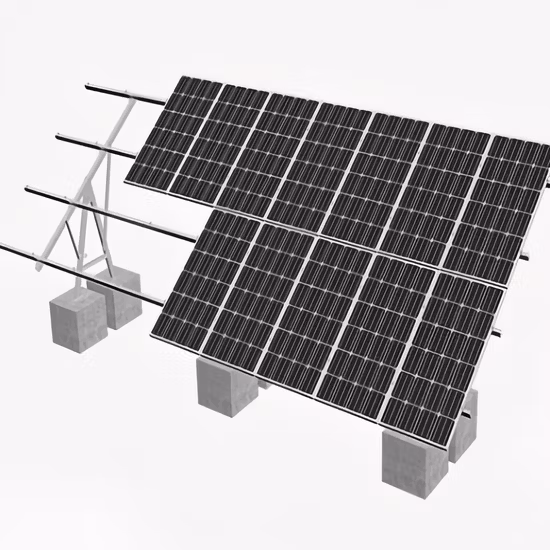 Wholesale Ballasted Roof Mounting Flat Roof Solar Mounting System PV Solar Panel Roof Racking Mount System Solar Rack