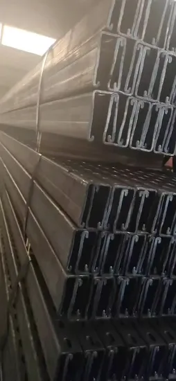 Ground Solar Panel Mounting System C Purlin Bracket Zn Al Mg Coated Rack 