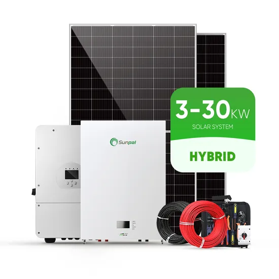 Hybrid Rooftop Solar Power Systems 5kw 6kw 8kw 10kw Growatt 5kw Hybrid off Grid System 