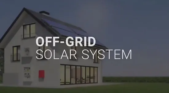 Fotovoltaico off Grid Solar System 5kw 6kw 8kw 10kw Solar Power System Solar Battery Energy System for Roof or Ground Optional 
